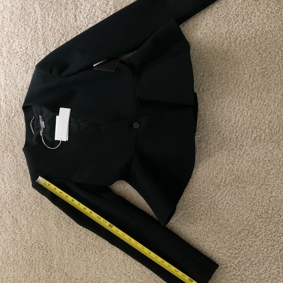 NEW Stella McCartney Mid Weight Peplum Wool Blazer - Picture 4 of 6